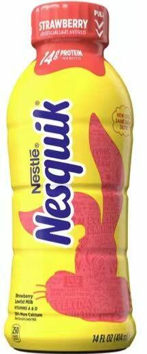 Nesquick Strawberry Milk