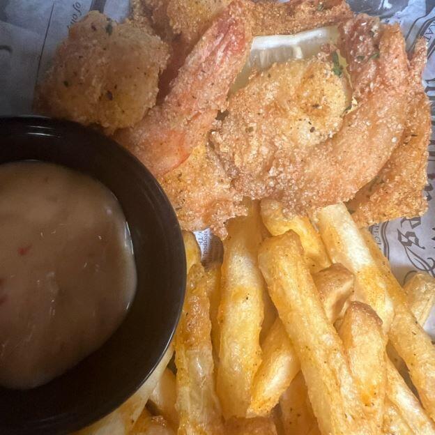 Fried Shrimp Basket(10pcs)